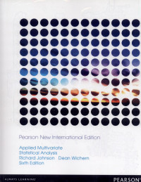 Image of Applied Multivariate Statistical Analysis