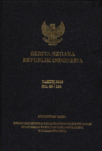 Image of Berita Negara Republik Indonesia Tahun 2010 No.68-154