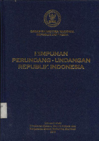 Image of Himpunan perundang-undangan Republik Indonesia