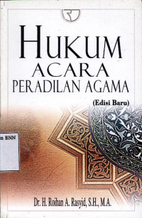 Image of Hukum acara peradilan agama