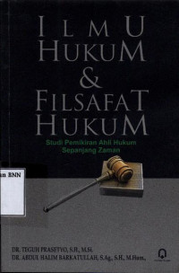 Image of Ilmu hukum dan filsafat hukum