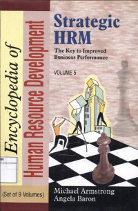 Image of Encyclopedia of human resource development : Strategic HRM the key to improved business performance (Vol.5)