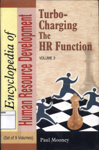 Image of Encyclopedia of human resource development : turbo charging the HR function (Vol.3)