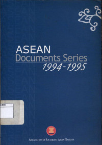 Image of ASEAN Documents Series 1994-1995