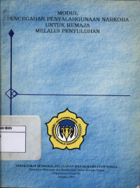 Image of Modul pencegahan penyalahgunaan narkoba untuk remaja melalui penyuluhan