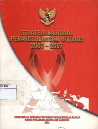 Image of Strategi nasional penanggulangan HIV/AIDS 2003-2007