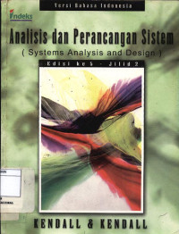Image of Analisis dan perancangan sistem : Systems analysis and design (jilid 2)