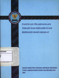 Image of Panduan pelaksanaan terapi dan rehabilitasi berbasis masyarakat