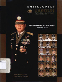 Image of Ensiklopedi Kapolri: Jenderal Polisi Drs.Roesmanhadi