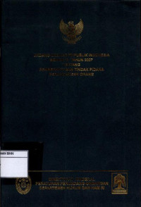 Image of Undang-undang Republik Indonesia nomor 21 tahun 2007: tentang pemberantasan tindak pidana perdagangan orang