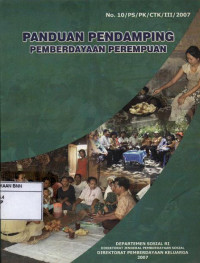 Image of Panduan Pendamping Pemberdayaan Perempuan