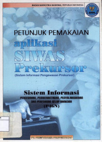 Image of Petunjuk pemakaian aplikasi SIWAS prekursor (sistem informasi pengawasan prekursor)