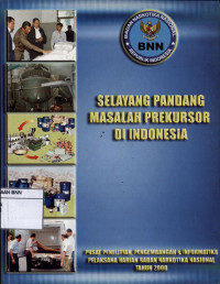 Image of Selayang pandang masalah prekursor di Indonesia
