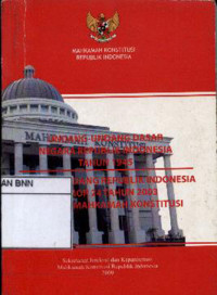 Image of Undang-Undang Dasar Negara Republik Indonesia Tahun 1945