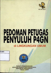Image of Pedoman petugas penyuluh P4GN di lingkungan umum