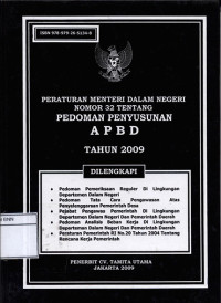 Image of Peraturan menteri dalam negeri Nomor 32 tentang pedoman penyusunan APBD tahun 2009