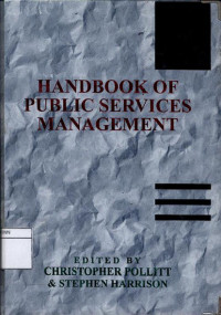 Image of Handbook of public services management