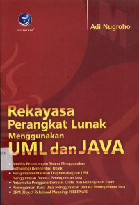 Image of Rekayasa perangkat lunak menggunakan UML dan JAVA