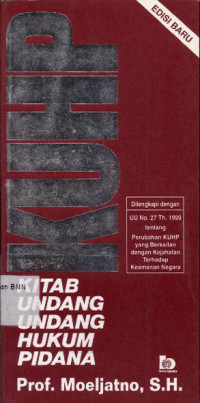 Image of KUHP : kitab undang-undang hukum pidana