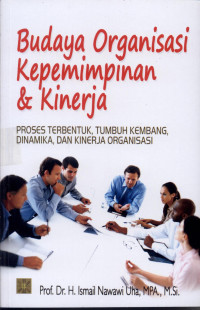 Image of Budaya organisasi kepemimpinan & kinerja