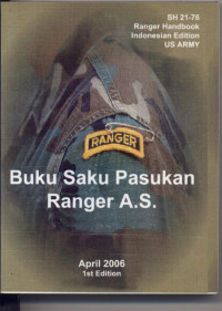 Image of Buku Saku Pasukan Ranger A.S.