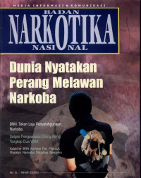 Image of DUNIA NYATAKAN PERANG MELAWAN NARKOBA