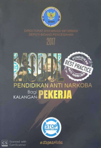 Image of Modul pendidikan anti narkoba bagi kalangan pekerja