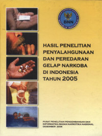 Image of Hasil Penelitian Penyalahgunaa Dan Peredaran Gelap Narkoba Di Indonesia Tahun 2005