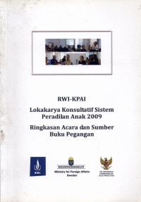 Image of Juvenile Juctice Consultative Workshop 2009