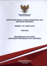 Image of KEPUTUSAN KEPALA BADAN KEAMANAN LAUT REPUBLIK INDONESIA