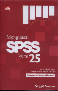 Image of Menguasai SPSS Versi 25