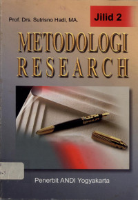 Image of Metodologi Research Jilid 2