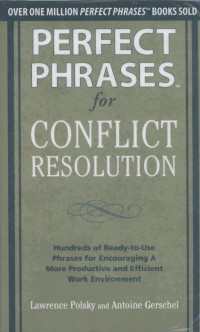 Image of Perfect Phrases For Conflict Resolution
