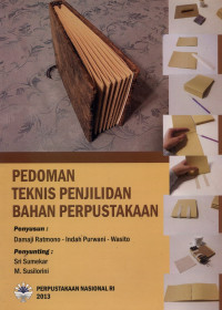 Image of PEDOMAN TEKNIS PENJILIDAN BAHAN PERPUSTAKAAN