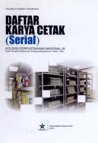 Image of DAFTAR KARYA CETAK (SERIAL)