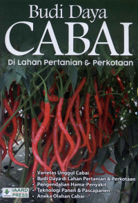 Image of BUDI DAYA CABAI DI LAHAN PERTANIAN DAN PERKOTAAN