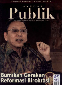 Image of LAYANAN PUBLIK MEMBANGUN PROFESIONALITAS PELAYANAN PUBLIK