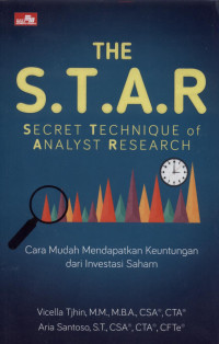 Image of The S.T.A.R : Secret Technology of Analyst Research