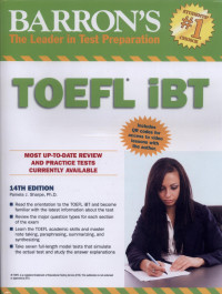 Image of TOEFL iBT : Internet Based Test