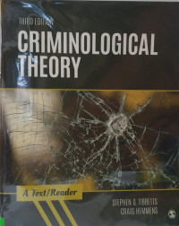 Image of Criminological Theory Third Edition A Text/Reader