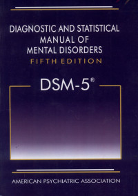 Image of Diagnostic and statistical manual of mental disorders