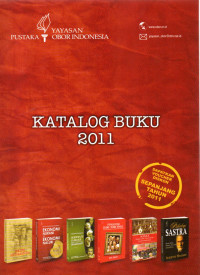 Image of Katalog Buku 2011