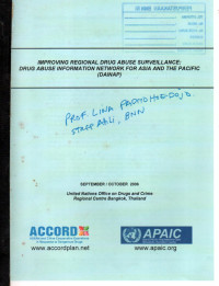 Image of Improving Regional Drug Abuse Surveillance : Drug Abuse Information Network for Asia and The Pasific (DAINAP)