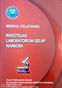 Image of Modul pelatihan investigasi laboratorium gelap narkoba