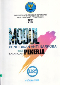 Image of Modul Pendidikan Anti Narkoba Bagi Kalangan Pekerja
