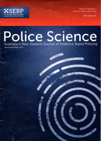 Image of Police Science : Australia & New Zealand Journal of Evidence Based Policing