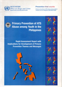 Image of Primary Prevention of ATS Abuse Among Youth in the Philippines : Rapid Assessment Report with Implications for Development of Primary Prevention Themes and Messages