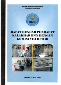 Image of RAPAT DENGAR PENDAPAT KALAKHAR BNN DENGAN KOMISI VIII DPR RI