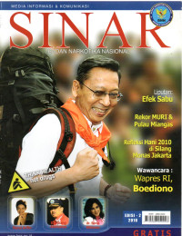 Image of Sinar : Badan Narkotika Nasional