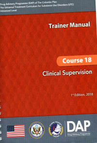Image of Trainer Manual Course 18 Clinical Supervision